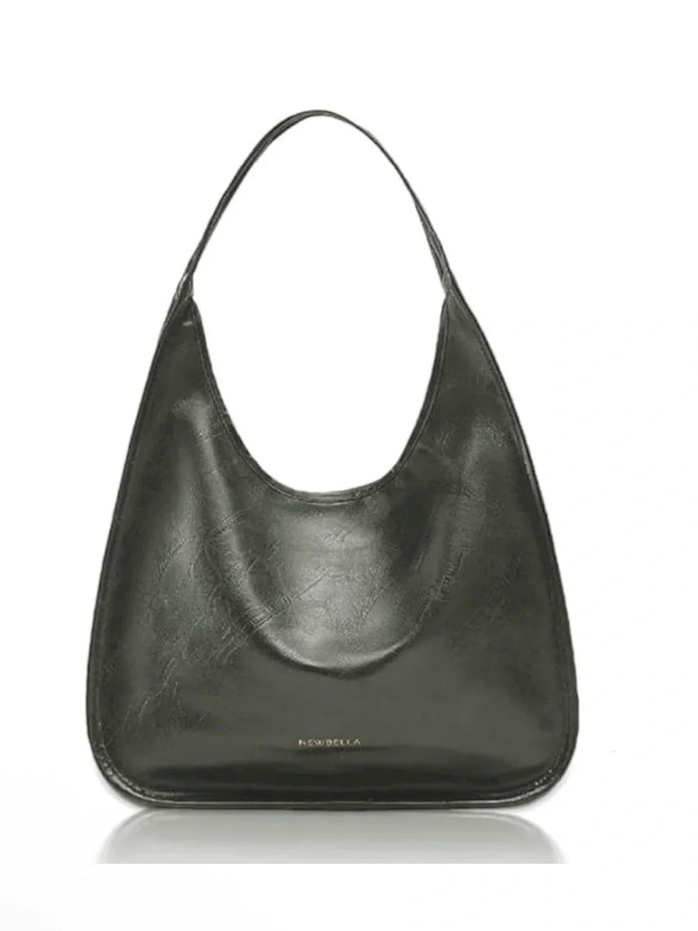 NWT NEWBELLA hobo purse PU leather. Shoulder bag, tote handbag for work green